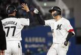 「ロ3―1中（9日）　横山が両リーグ最多21セーブ目」の画像1