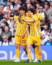 ブライトンの三笘が今季3点目　サッカーのプレミアリーグ