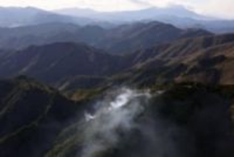 神奈川・秦野の山林火災鎮圧　林野約1ヘクタール延焼