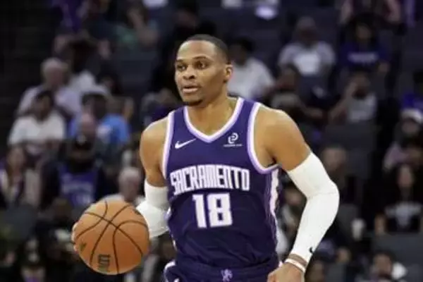 NBA、ウエストブルックが引退　2度の得点王、37歳