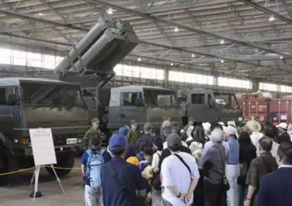 熊本の住民に長射程ミサイル公開　政府、「敵基地攻撃」配備後初