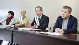 「柏崎原発の再稼働、容認撤回を　福島事故原告団が知事に申し入れ」の画像1