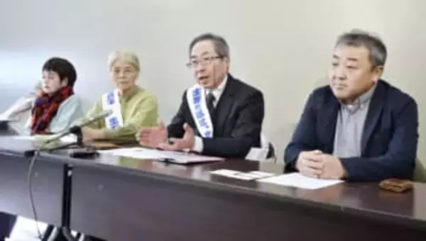 柏崎原発の再稼働、容認撤回を　福島事故原告団が知事に申し入れ