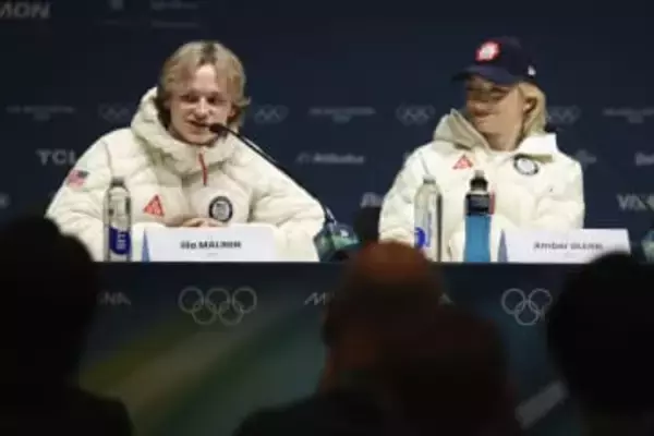 マリニン、団体戦の出場に意欲　フィギュア米国代表が記者会見