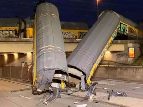 ドイツ、貨物列車が衝突し落下　ミュンヘン、1人死亡