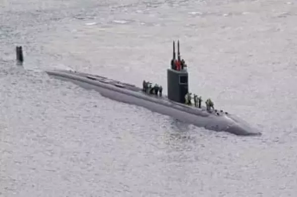 米海軍原潜が韓国入港　北朝鮮反発も