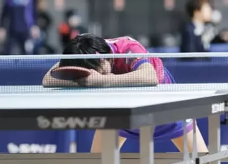松島美空、小学生初16強ならず　全日本卓球、世界11位に屈す
