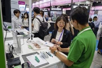 日本、台湾半導体産業と連携探る　国際展示会、多くの企業など出展