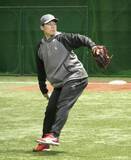 「広島の栗林、自主トレで決意新た　先発転向、「1軍勝ち取りたい」」の画像1