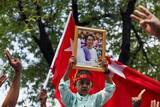 「スーチー氏刑期さらに短縮　ミャンマー親軍政権が恩赦」の画像1