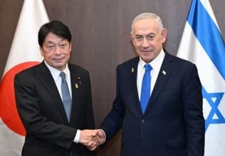 ネタニヤフ氏、日本に謝意　自民安保会長と会談