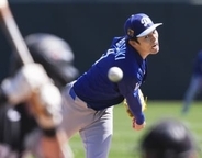 佐々木、マイナー戦9奪三振　今井、松井がブルペン投球