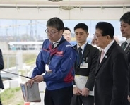 治水対策加速化と国交相　降雨貯留施設の整備促す