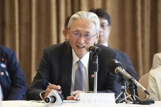 日台議連、地方支援に謝意　国会議員27人が訪問