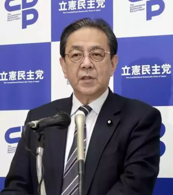 立民水岡代表、合流判断急がず　中道小川氏と「立場違う」