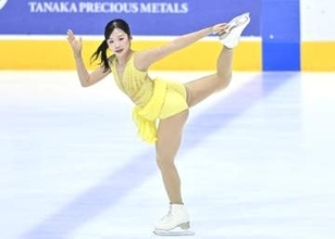 五輪銅の中井亜美が優勝　フィギュア東京選手権第2日