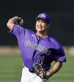 「ロッキーズ菅野がキャンプイン　千賀、小笠原はブルペンで投球」の画像1