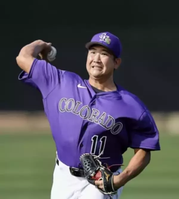 ロッキーズ菅野がキャンプイン　千賀、小笠原はブルペンで投球