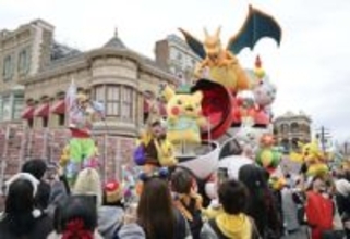 USJ開業25周年イベント開催　人気キャラがパレード、4日から