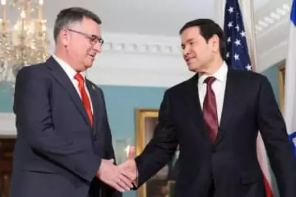 米イスラエル外相が会談　第2段階、ハマス武装解除協議か