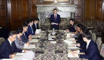 衆院選挙制度、協議を再開　自民、定数減含め検討要請