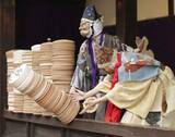 「「炮烙割」に客席沸く、京都　壬生狂言始まる」の画像1