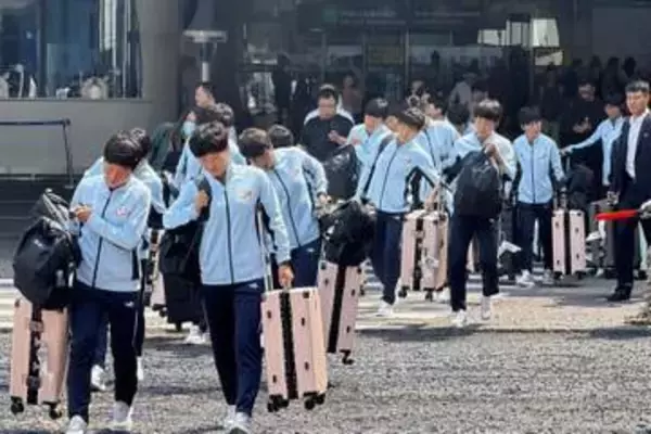 北朝鮮選手団、近く訪韓へ　中国到着、サッカー女子