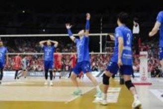 SVリーグ、大阪Bが初優勝　バレーボール、男子決勝