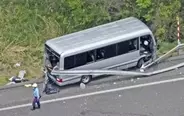 磐越道でバス事故、1人死亡　新潟の高校生、26人搬送