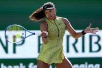 女子テニス、大坂が4回戦進出　BNPパリバ・オープン