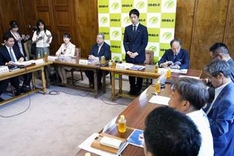 維新、非核三原則見直しに言及　防衛費増GDP比3％