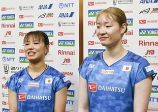 福島・松本組がジャパンOP抱負　バドミントン女子ダブルス