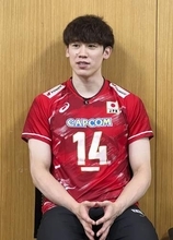 石川祐希「負けられない戦い」　アジア選手権、バレー男子の主将