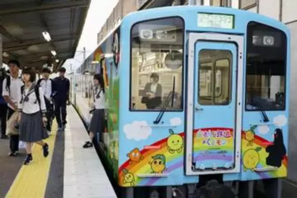 地震被災の鉄道全線復旧　熊本三セク、2カ月半ぶり