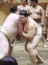 横綱大の里、左肩の感触確認　「初場所は絶対に出る気持ち」