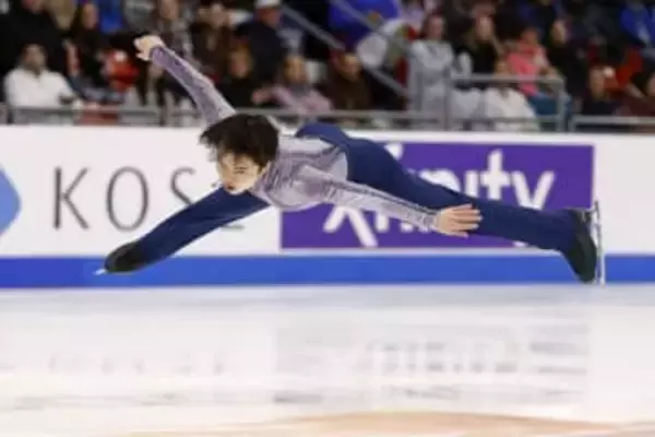 友野、今季自己最高でSP首位　GP5戦、スケートアメリカ開幕