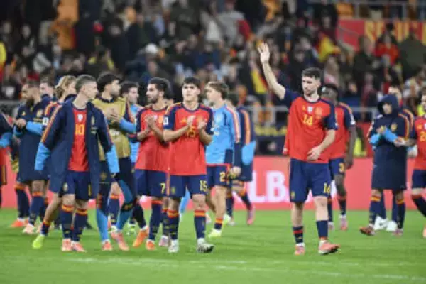 スペイン、スイスなどW杯へ　サッカー、26年大会の欧州予選