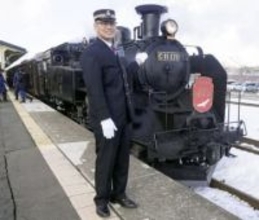 冬の湿原SL、汽笛響く　北海道、運行控え試乗会