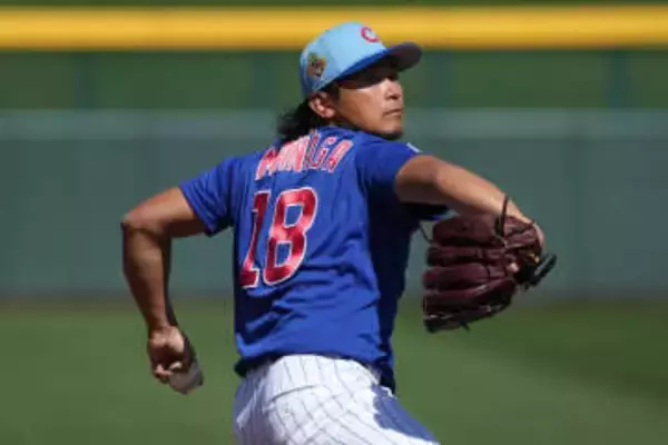 今永、初登板は2回無失点　今井はブルペンで21球