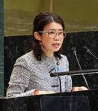 「「核なき世界、原点は被爆者」　国光外務副大臣が首相声明を代読」の画像1