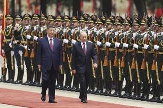 中国・ロシア首脳、北京で会談　米イラン巡る議論焦点、協力深化