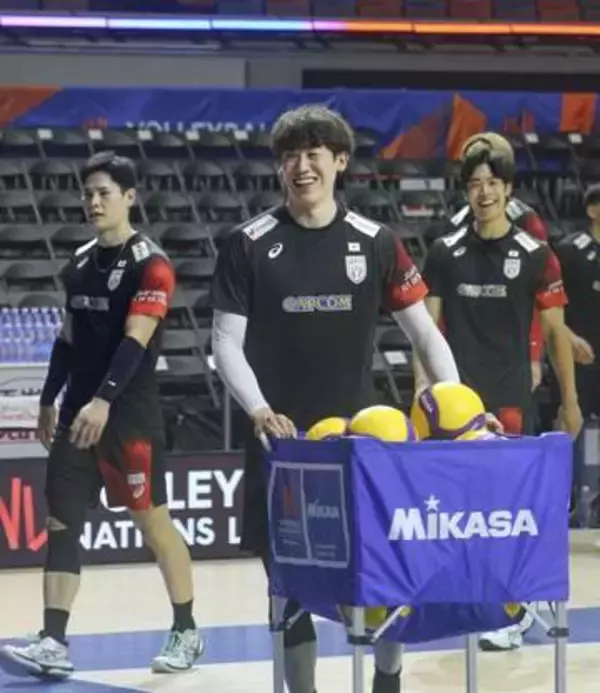 男子バレー石川「とても楽しみ」　ネーションズL大阪、15日初戦