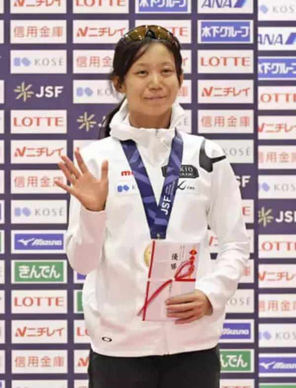 女子1500mで高木2連覇　佐藤、山田和も五輪代表