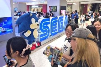 セガ、北京に公式ストア　日中関係悪化でもにぎわい