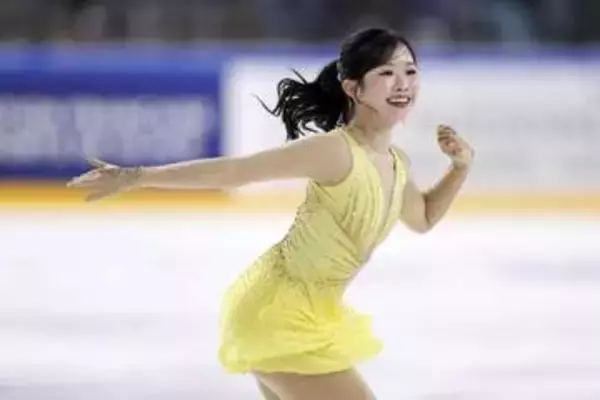 中井亜美、逆転で2連覇　フィギュアGPフランス大会