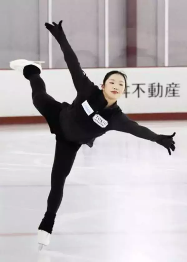 五輪銅の中井亜美が練習公開　昨季Vの仏大会「少し意識」