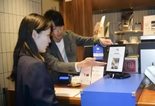「手ぶらでカフェへ、購入は顔認証　NEC、アプリに事前登録で」の画像