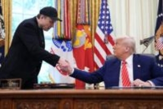 訪中団にマスク氏やクックCEO　トランプ大統領に同行と報道