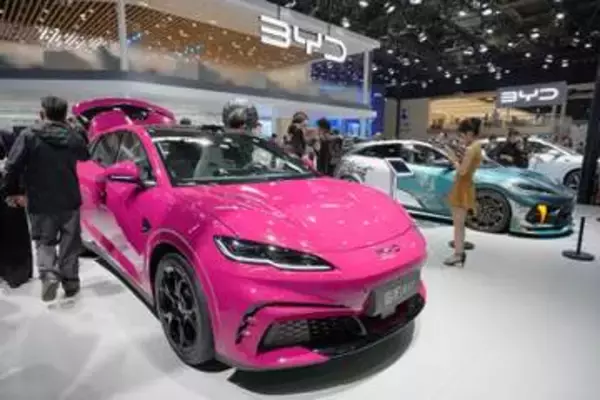 EV、PHV2千万台超　25年世界販売、中国勢6割
