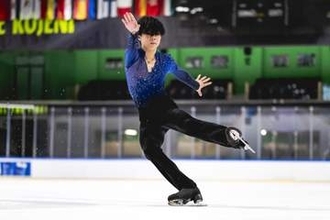 フィギュア男子、西野太翔は3位　ジュニア・グランプリシリーズ